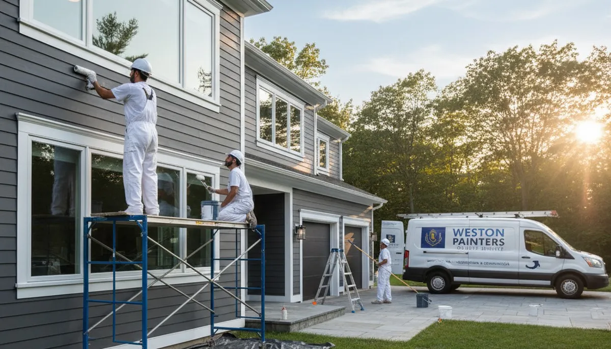 House painters in Lexington, MA providing professional interior and exterior painting services