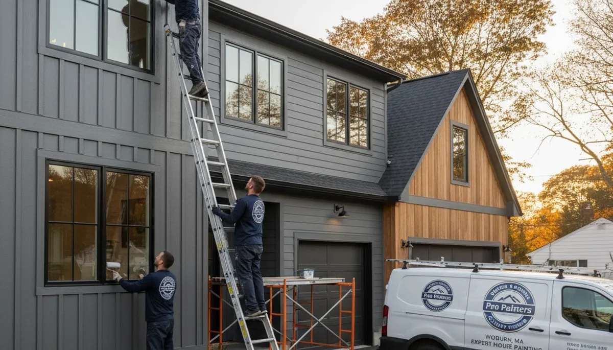 Professional house painting service in Lexington, MA for interior and exterior home painting
