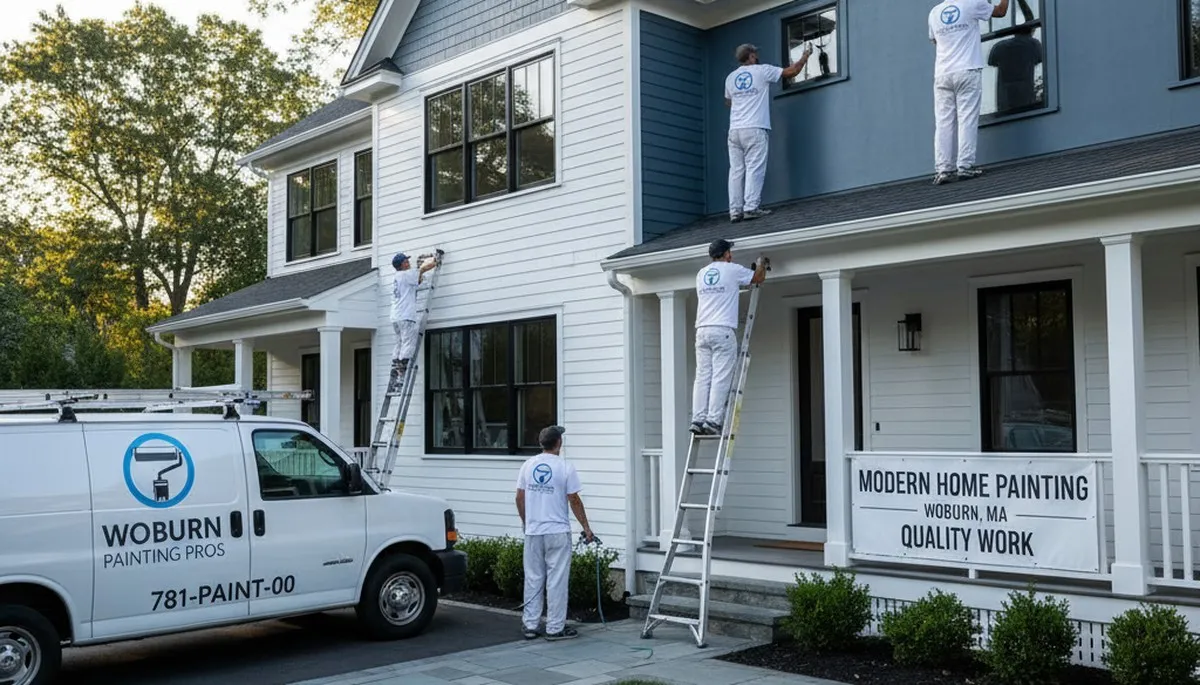 House painting service in Lexington, MA for interior and exterior home painting projects